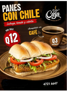 Pan con Chile Relleno